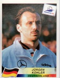 1998 Panini World Cup Stickers #376 Jürgen Kohler Front