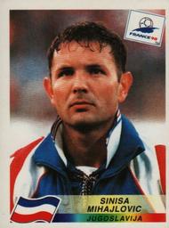 1998 Panini World Cup Stickers #395 Sinisa Mihajlovic Front