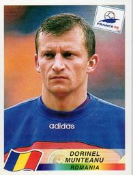 1998 Panini World Cup Stickers #436 Dorinel Munteanu Front