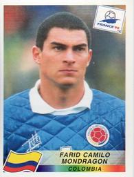 1998 Panini World Cup Stickers #462 Faryd Mondragon Front