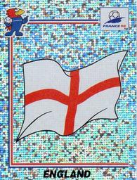 1998 Panini World Cup Stickers #463 England Badge Front