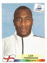 1998 Panini World Cup Stickers #478 Les Ferdinand Front