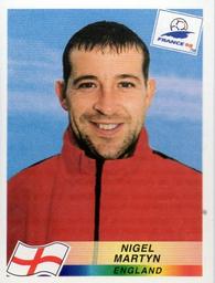 1998 Panini World Cup Stickers #479 Nigel Martyn Front