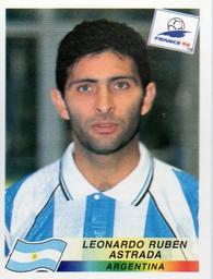1998 Panini World Cup Stickers #508 Leonardo Astrada Front