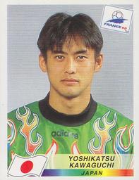 1998 Panini World Cup Stickers #518 Yoshikatsu Kawaguchi Front