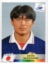 1998 Panini World Cup Stickers #519 Akira Narahashi Front