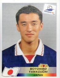 1998 Panini World Cup Stickers #525 Motohiro Yamaguchi Front