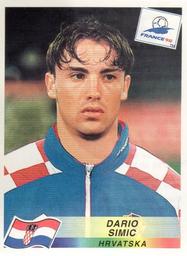 1998 Panini World Cup Stickers #538 Dario Simic Front