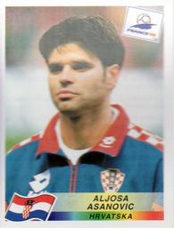 1998 Panini World Cup Stickers #546 Aljosa Asanovic Front