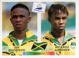 1998 Panini World Cup Stickers #556 Ian Goodison / Ricardo Gardner Front