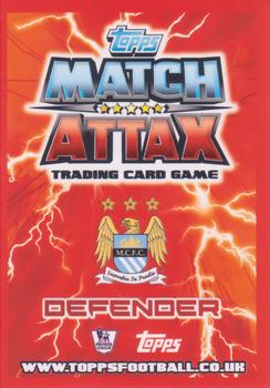 2012-13 Topps Match Attax Premier League #113 Joleon Lescott Back