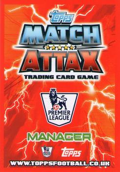 2012-13 Topps Match Attax Premier League #128 Sir Alex Ferguson Back