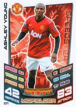 2012-13 Topps Match Attax Premier League #137 Ashley Young Front