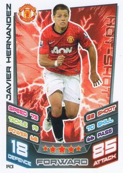 2012-13 Topps Match Attax Premier League #143 Javier Hernandez Front