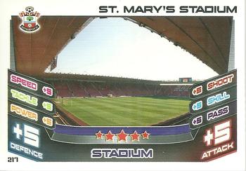 2012-13 Topps Match Attax Premier League #217 St. Mary's Stadium Front
