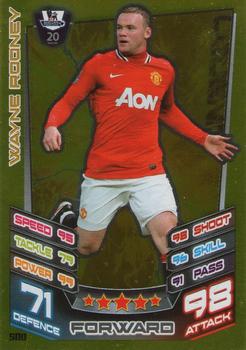 2012-13 Topps Match Attax Premier League #500 Wayne Rooney Front