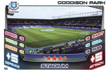 2012-13 Topps Match Attax Premier League #55 Goodison Park Front