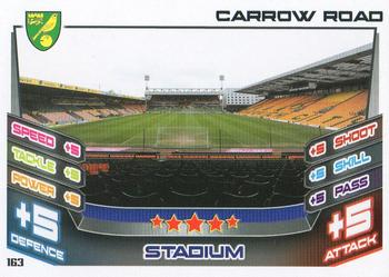 2012-13 Topps Match Attax Premier League #163 Carrow Road Front