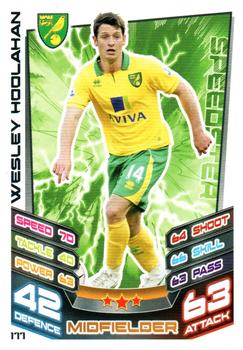 2012-13 Topps Match Attax Premier League #177 Wesley Hoolahan Front