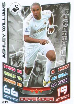 2012-13 Topps Match Attax Premier League #274 Ashley Williams Front