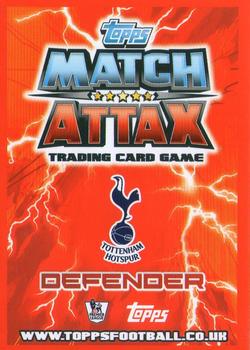 2012-13 Topps Match Attax Premier League #296 William Gallas Back