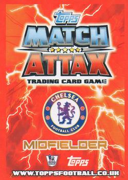 2012-13 Topps Match Attax Premier League #363 Juan Mata Back