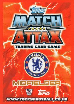 2012-13 Topps Match Attax Premier League #408 Juan Mata Back