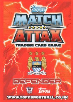 2012-13 Topps Match Attax Premier League #419 Joleon Lescott Back