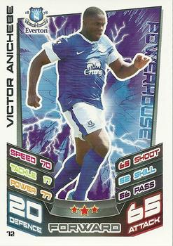 2012-13 Topps Match Attax Premier League #72 Victor Anichebe Front