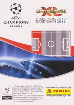 2010-11 Panini Adrenalyn XL UEFA Champions League #NNO Cristian Chivu Back