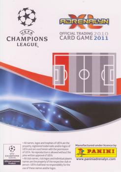 2010-11 Panini Adrenalyn XL UEFA Champions League #NNO Maicon Back