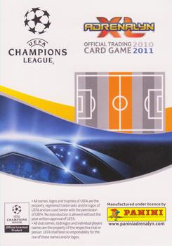 2010-11 Panini Adrenalyn XL UEFA Champions League #NNO Kim Kallstrom Back