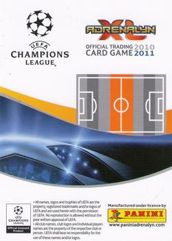 2010-11 Panini Adrenalyn XL UEFA Champions League #NNO Michael Carrick Back