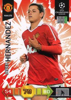 2010-11 Panini Adrenalyn XL UEFA Champions League #NNO Javier Hernandez Front