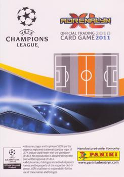 2010-11 Panini Adrenalyn XL UEFA Champions League #NNO Fabrice Abriel Back