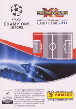 2010-11 Panini Adrenalyn XL UEFA Champions League #NNO Thiago Silva Back