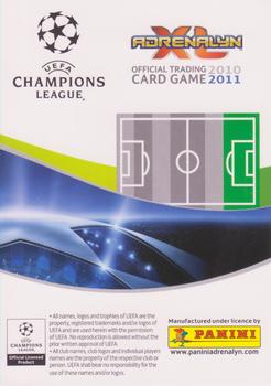 2010-11 Panini Adrenalyn XL UEFA Champions League #NNO Karim Benzema Back