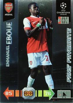 2010-11 Panini Adrenalyn XL UEFA Champions League #NNO Emmanuel Eboue Front