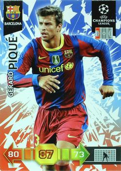 2010-11 Panini Adrenalyn XL UEFA Champions League #NNO Gerard Pique Front