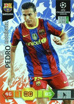 2010-11 Panini Adrenalyn XL UEFA Champions League #NNO Pedro Rodriguez Front