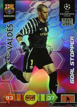 2010-11 Panini Adrenalyn XL UEFA Champions League #NNO Victor Valdes Front