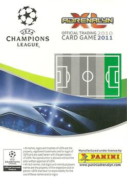 2010-11 Panini Adrenalyn XL UEFA Champions League #NNO Mario Gomez Back