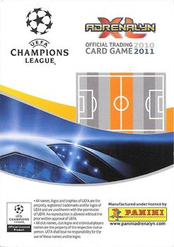 2010-11 Panini Adrenalyn XL UEFA Champions League #NNO Franck Ribery Back