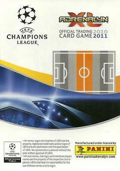 2010-11 Panini Adrenalyn XL UEFA Champions League #NNO Volkan Sen Back