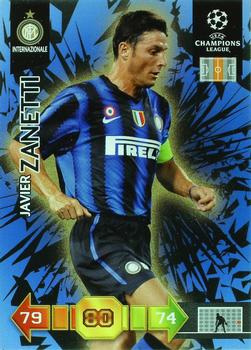 2010-11 Panini Adrenalyn XL UEFA Champions League #NNO Javier Zanetti Front