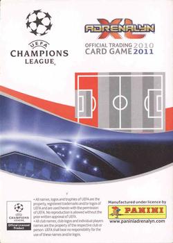 2010-11 Panini Adrenalyn XL UEFA Champions League #NNO Cris Back