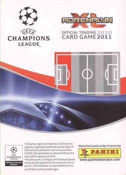 2010-11 Panini Adrenalyn XL UEFA Champions League #NNO Aly Cissokho Back