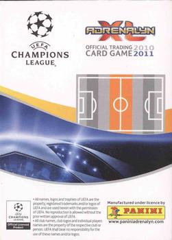 2010-11 Panini Adrenalyn XL UEFA Champions League #NNO Jeremy Toulalan Back