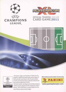 2010-11 Panini Adrenalyn XL UEFA Champions League #NNO Bafetimbi Gomis Back
