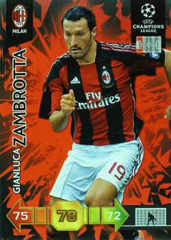 2010-11 Panini Adrenalyn XL UEFA Champions League #NNO Gianluca Zambrotta Front